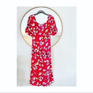 ROW-A floral midi